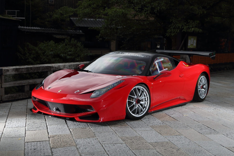 Super Veloce Racing SVR Ferrari 458R Body Kit Japan Direct