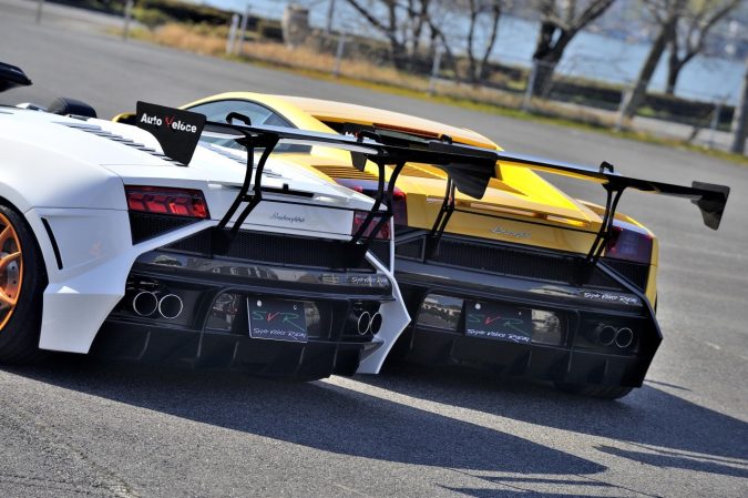 Lamborghini Gallardo Rear Wing - Super Veloce Racing SVR by Auto Veloce