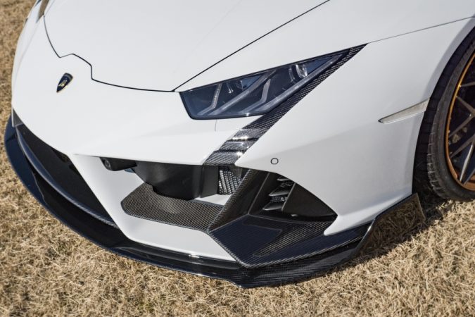 Lamborghini Huracán Carbon Fiber Front Splitter - Super Veloce Racing SVR by Auto Veloce