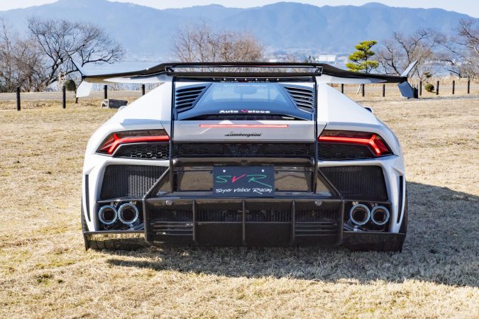 Lamborghini Huracán Carbon Fiber GT Chassis Mount Wing - Super Veloce Racing SVR by Auto Veloce