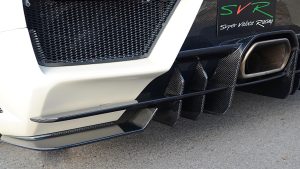 Lamborghini Murciélago Carbon Fiber Rear Bumper - Super Veloce Racing SVR by Auto Veloce Japan