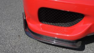 Ferrari 360 Challenge Stradale Carbon Front Splitter - Super Veloce Racing SVR by Auto Veloce