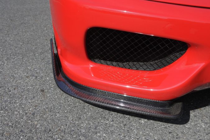 Ferrari 360 Challenge Stradale Carbon Front Splitter - Super Veloce Racing SVR by Auto Veloce