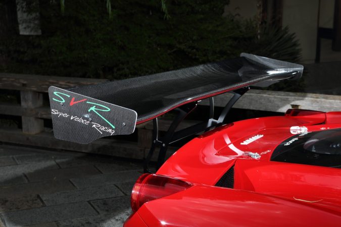 Ferrari 458 Carbon GT Chassis Mount Wing - Super Veloce Racing SVR by Auto Veloce Japan