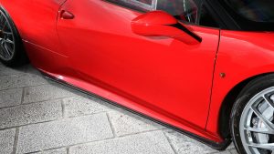 Ferrari 458 SVR Ver. 2 Carbon Fiber Side Skirts - Super Veloce Racing by Auto Veloce