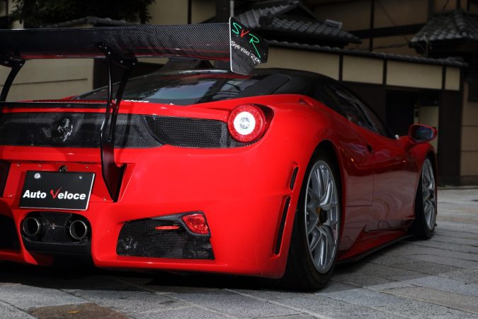 Ferrari 458 SVR Ver. 2 GT Chassis Mount Wing - Super Veloce Racing by Auto Veloce