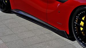 Ferrari F12 SVR Carbon Fiber Side Skirts - Super Veloce Racing