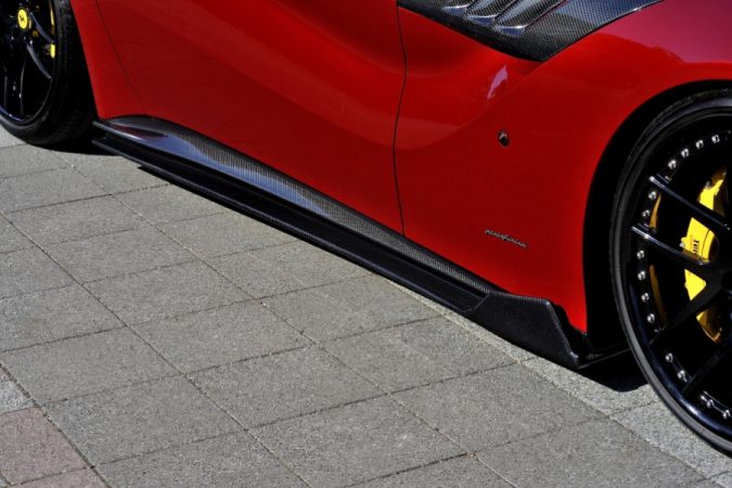 Ferrari F12 SVR Carbon Fiber Side Skirts - Super Veloce Racing