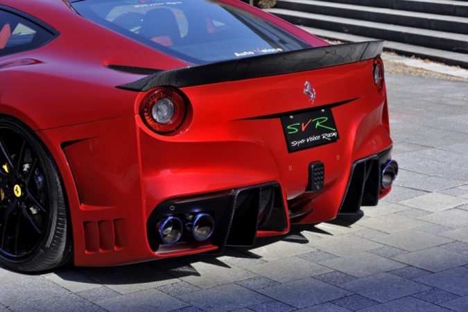 Ferrari F12 SVR Carbon Fiber Spoiler - Super Veloce Racing