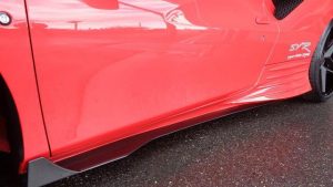 Ferrari F8 Tributo Side Skirt - Super Veloce Racing SVR by Auto Veloce